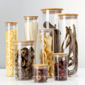 Promo 1500 ml Air Tight Large Storage Glass Jar For Rice Pasta